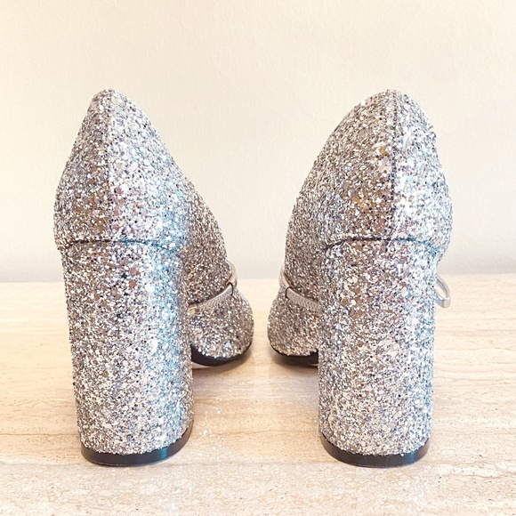No 21 Designer Glitter Mary Jane Pumps - Picture 13 of 14